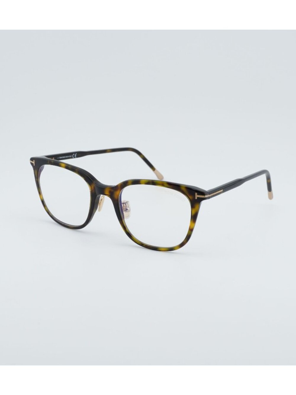 Tom Ford FT5776-D-B 052 Eyeglasses Havana 53mm Square Frame, Blue Light Block Le